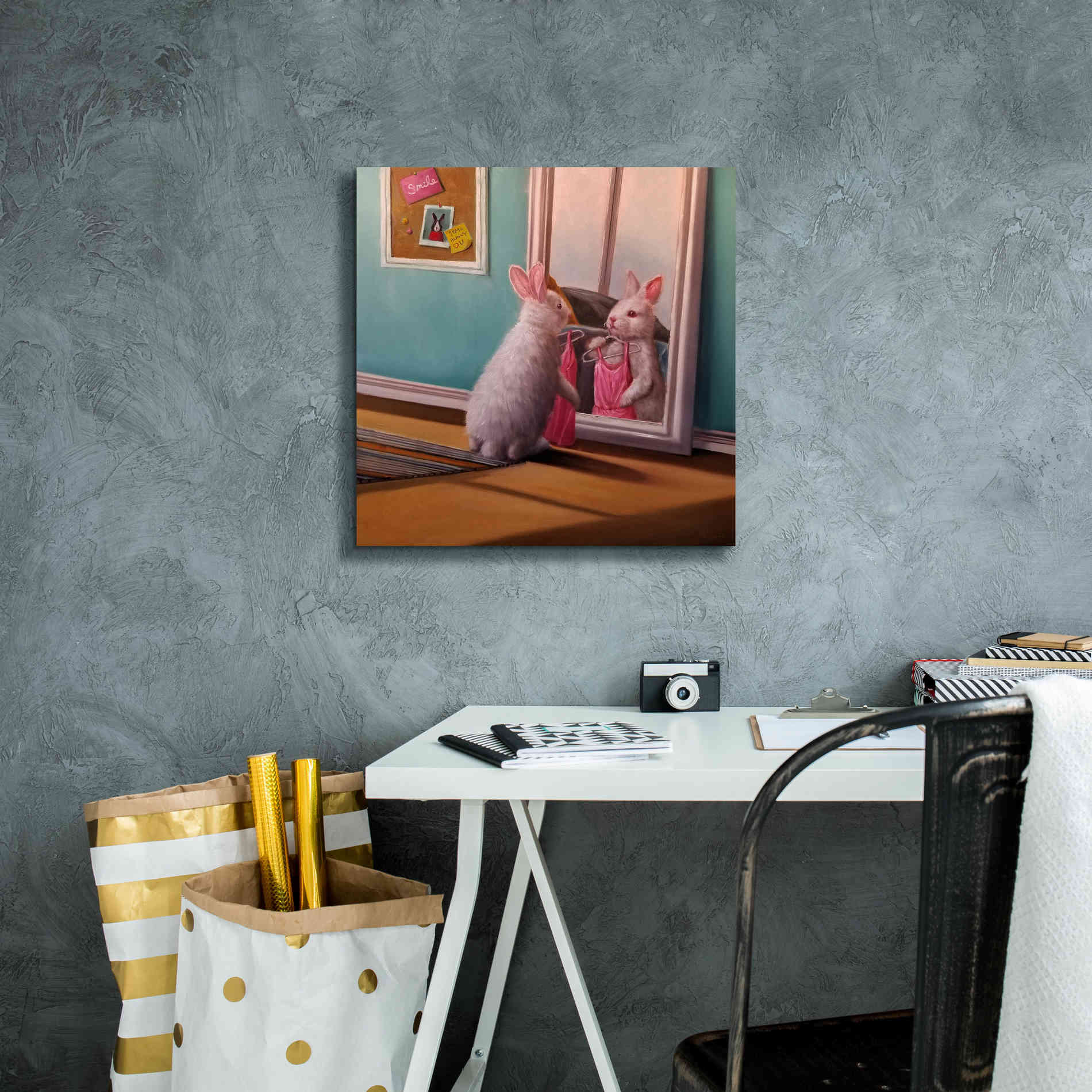 'Date Night' by Lucia Heffernan, Canvas Wall Art,18x18