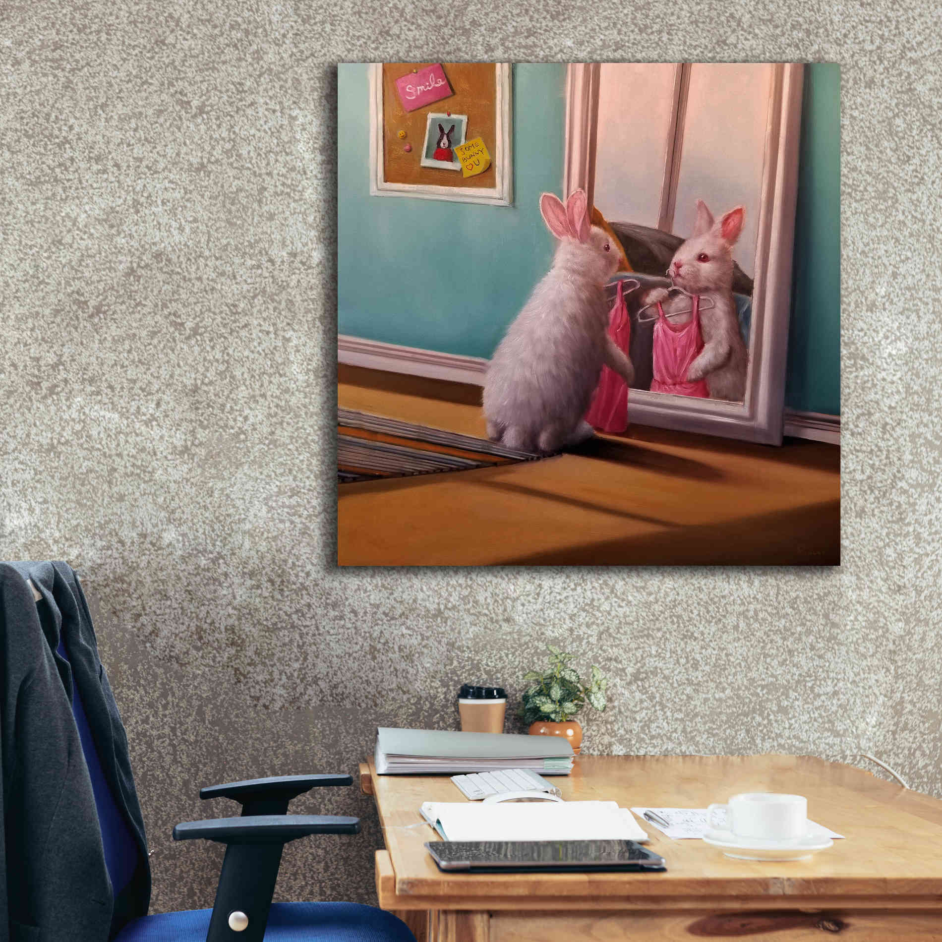 'Date Night' by Lucia Heffernan, Canvas Wall Art,37x37