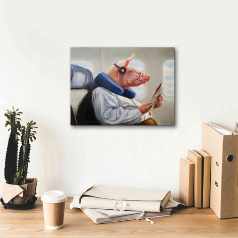 Image of 'When Pigs Fly No. 2' by Lucia Heffernan, Canvas Wall Art,16x12