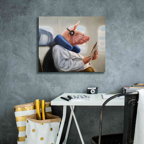 Image of 'When Pigs Fly No. 2' by Lucia Heffernan, Canvas Wall Art,24x20