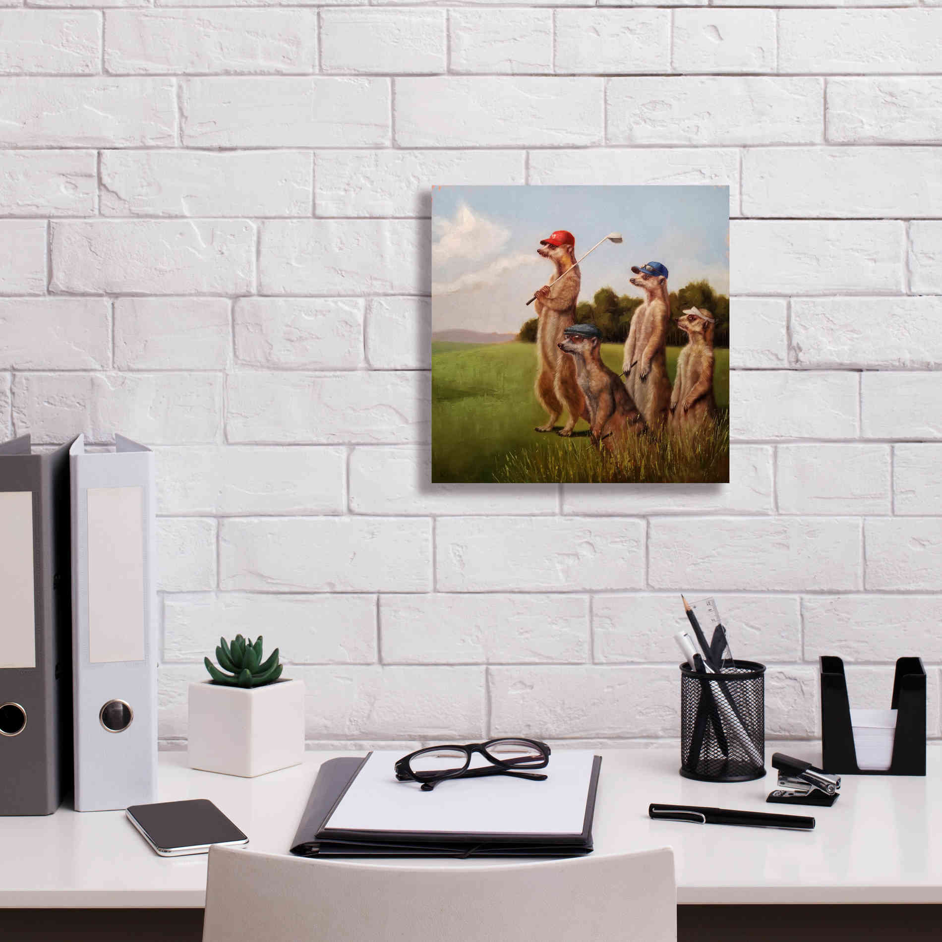 'Menâ€™s Day' by Lucia Heffernan, Canvas Wall Art,12x12