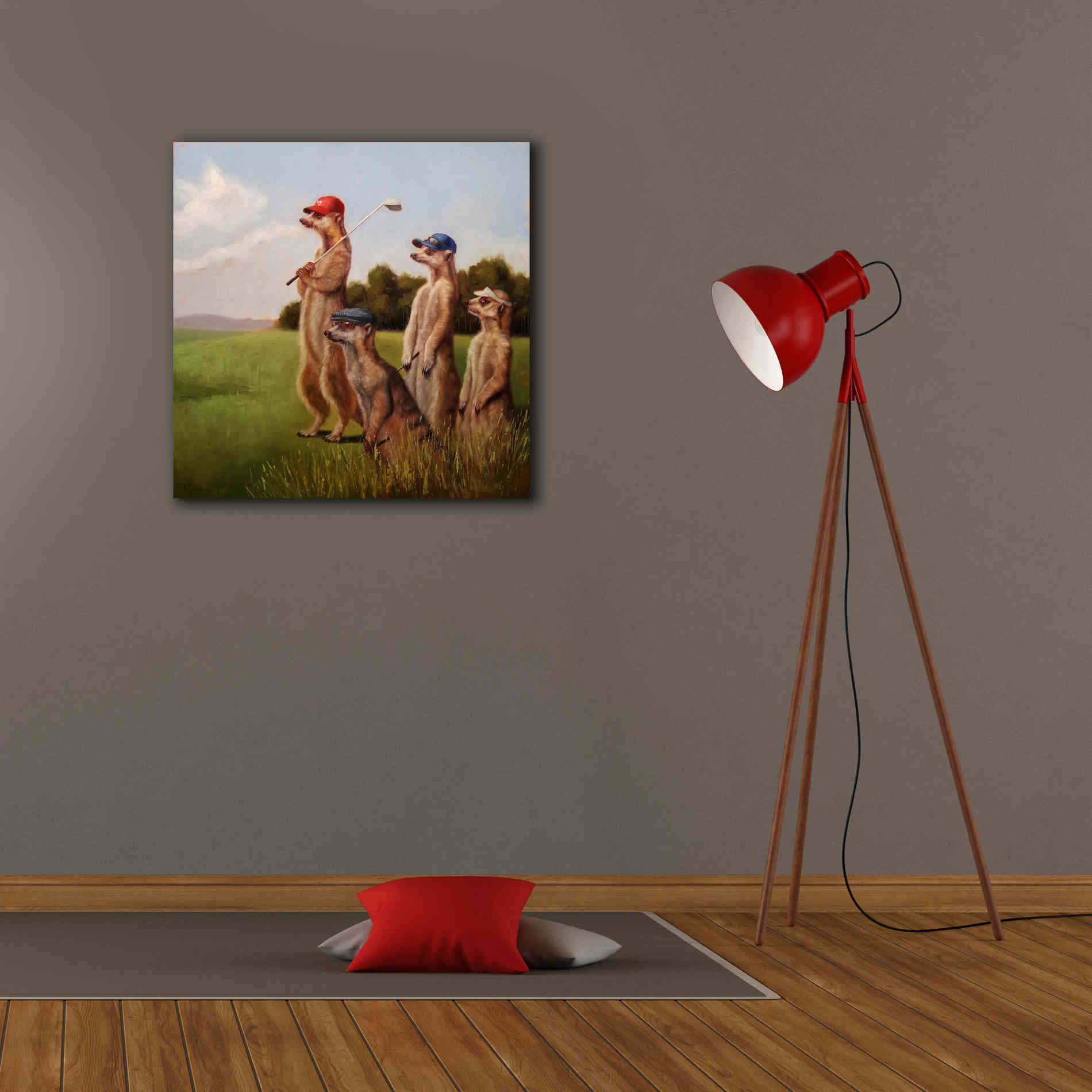 'Menâ€™s Day' by Lucia Heffernan, Canvas Wall Art,26x26