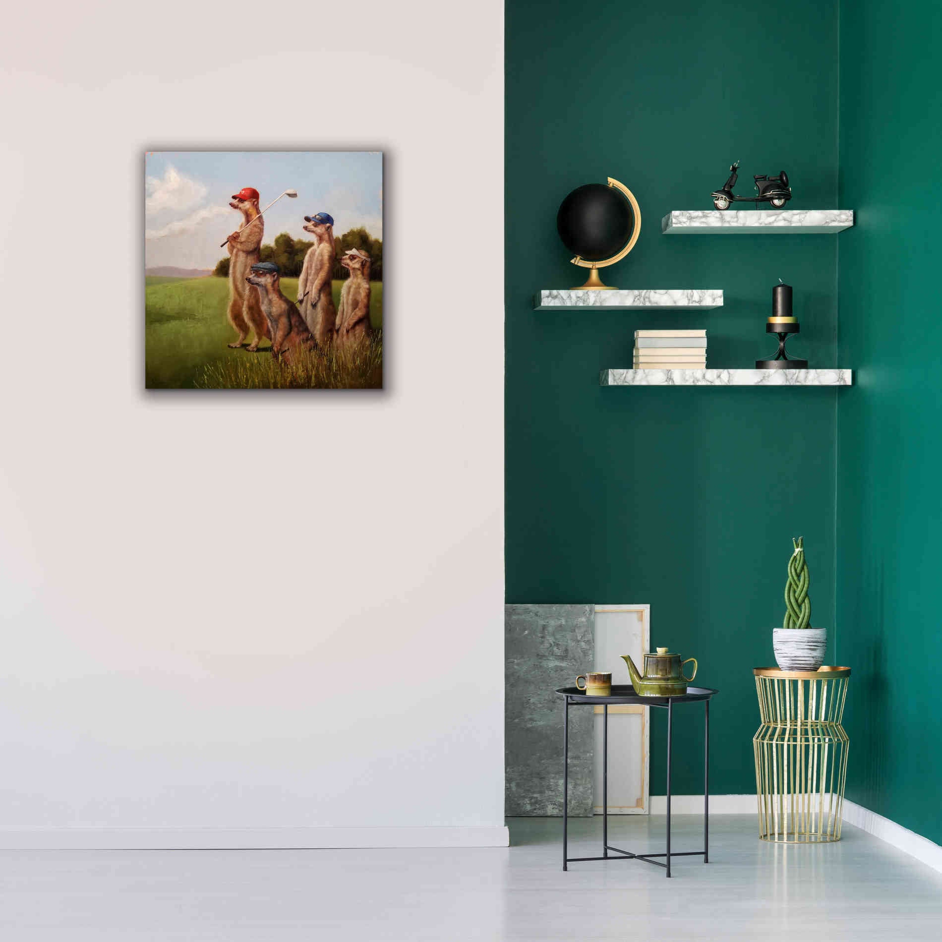 'Menâ€™s Day' by Lucia Heffernan, Canvas Wall Art,26x26