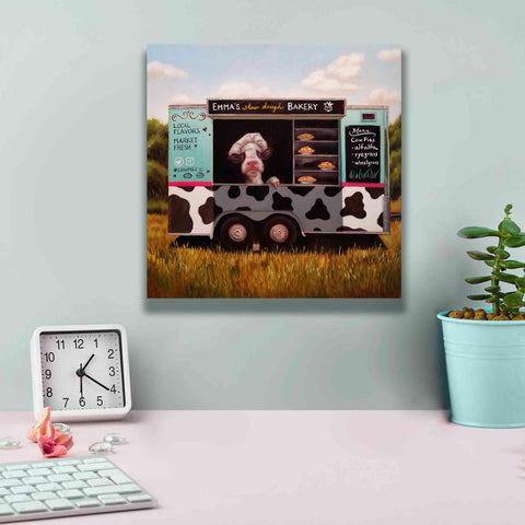 Image of 'Cowpies' by Lucia Heffernan, Canvas Wall Art,12x12
