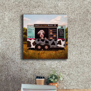 'Cowpies' by Lucia Heffernan, Canvas Wall Art,18x18
