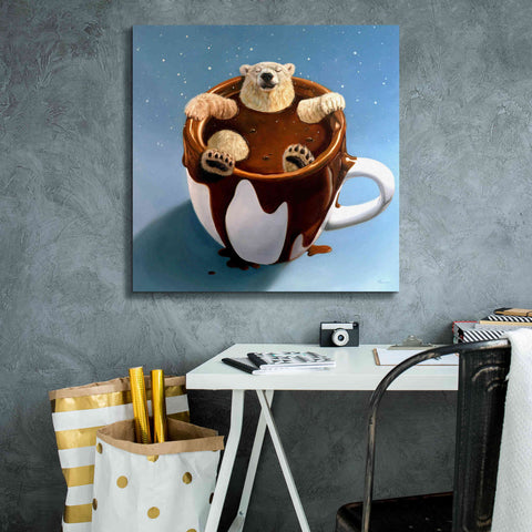 Image of 'Chocolate Spa' by Lucia Heffernan, Canvas Wall Art,26x26