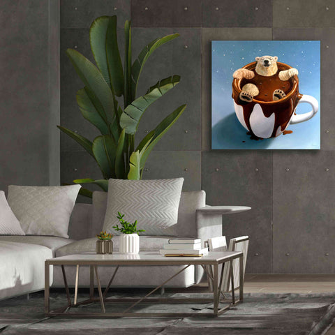 Image of 'Chocolate Spa' by Lucia Heffernan, Canvas Wall Art,37x37