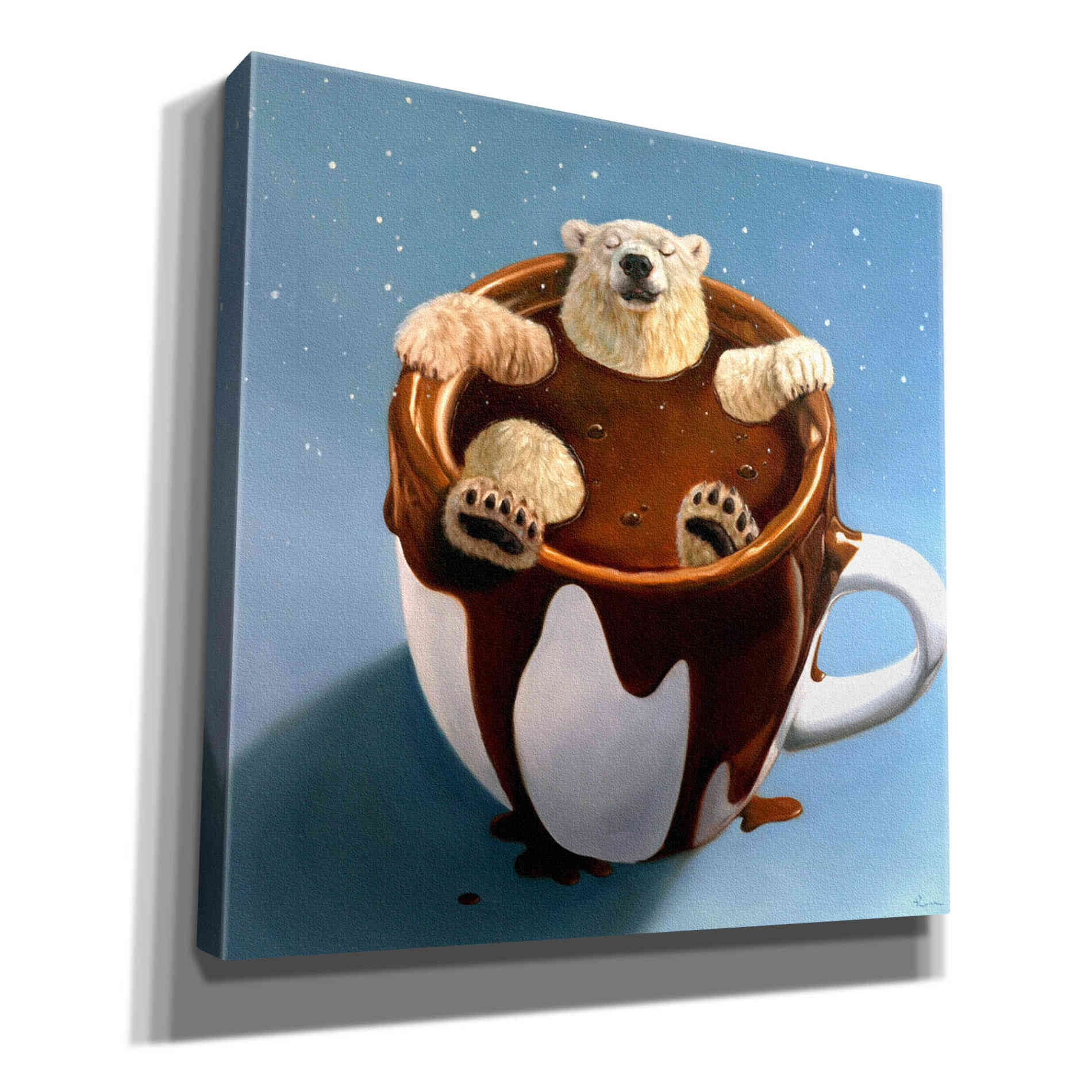 'Chocolate Spa' by Lucia Heffernan, Canvas Wall Art