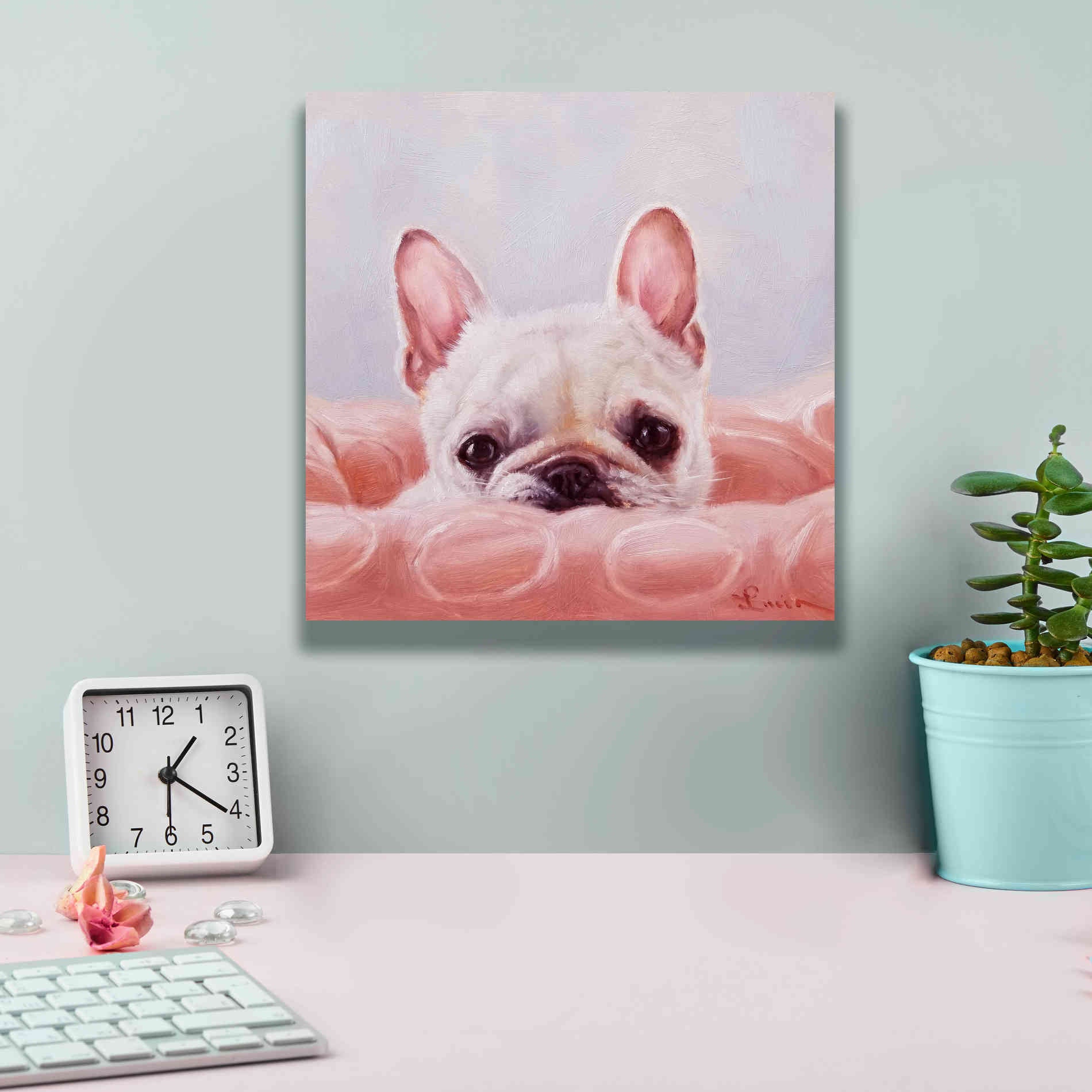 'My Happy Place' by Lucia Heffernan, Canvas Wall Art,12x12