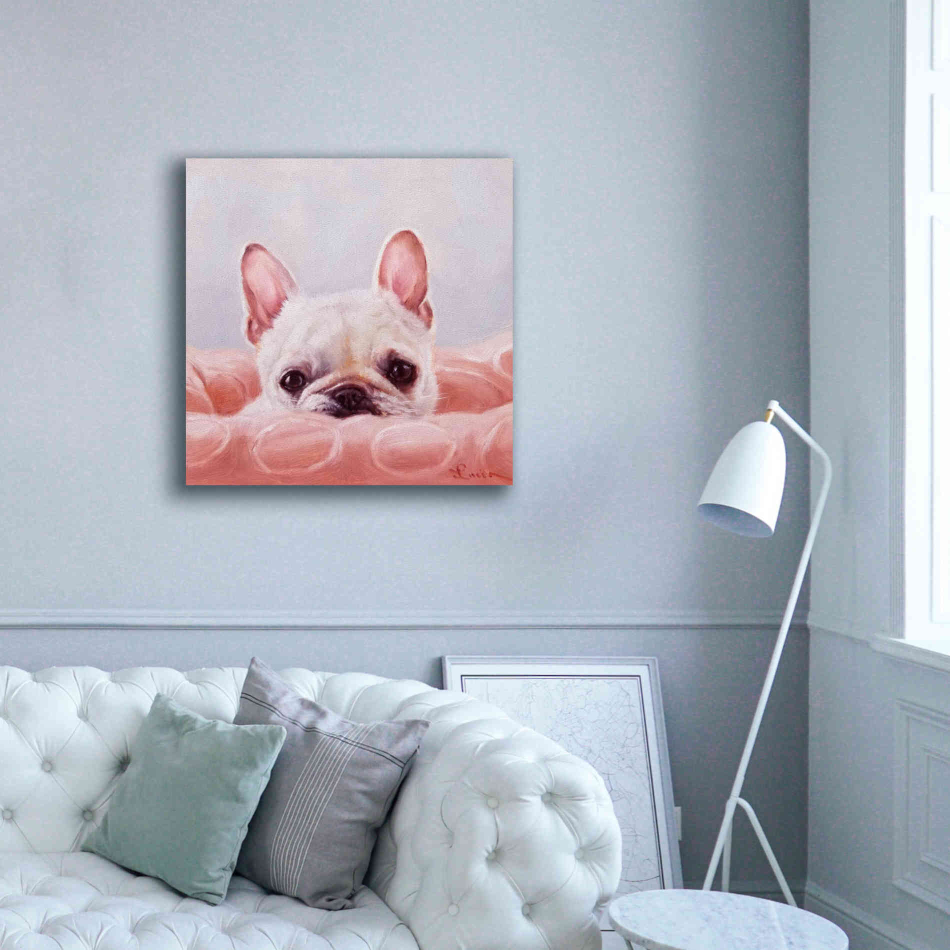 'My Happy Place' by Lucia Heffernan, Canvas Wall Art,37x37