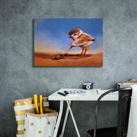 Image of 'Birdie Shot' by Lucia Heffernan, Canvas Wall Art,26x18