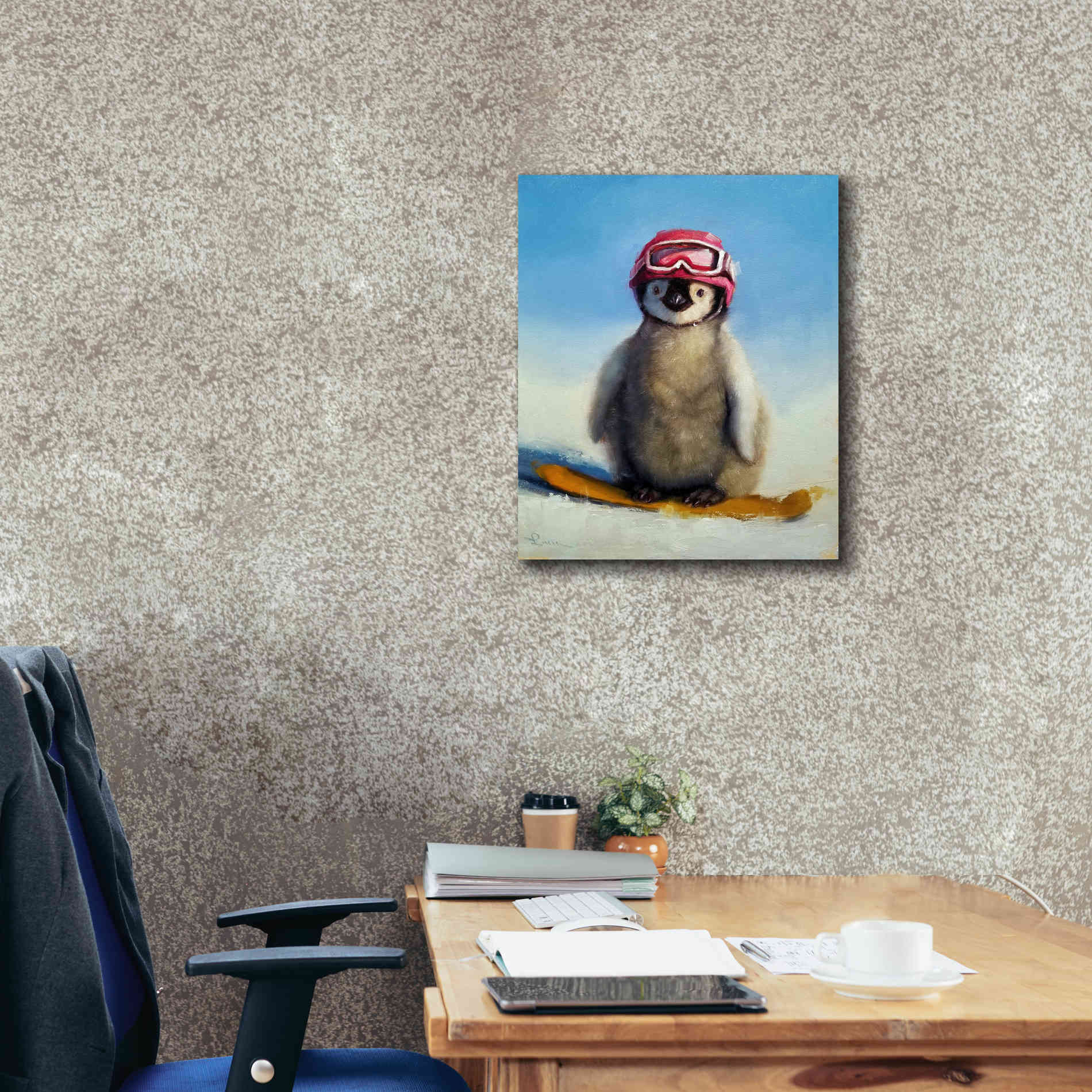 'Snowboard Chic' by Lucia Heffernan, Canvas Wall Art,20x24