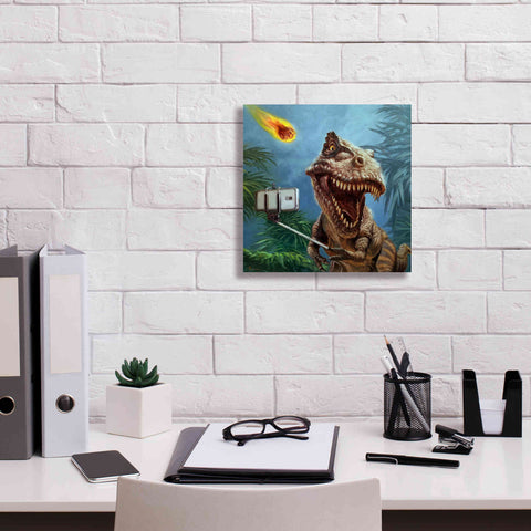 Image of 'Last Selfie' by Lucia Heffernan, Canvas Wall Art,12x12