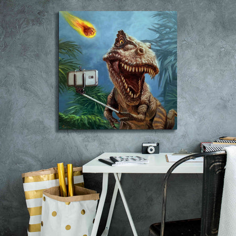 Image of 'Last Selfie' by Lucia Heffernan, Canvas Wall Art,26x26