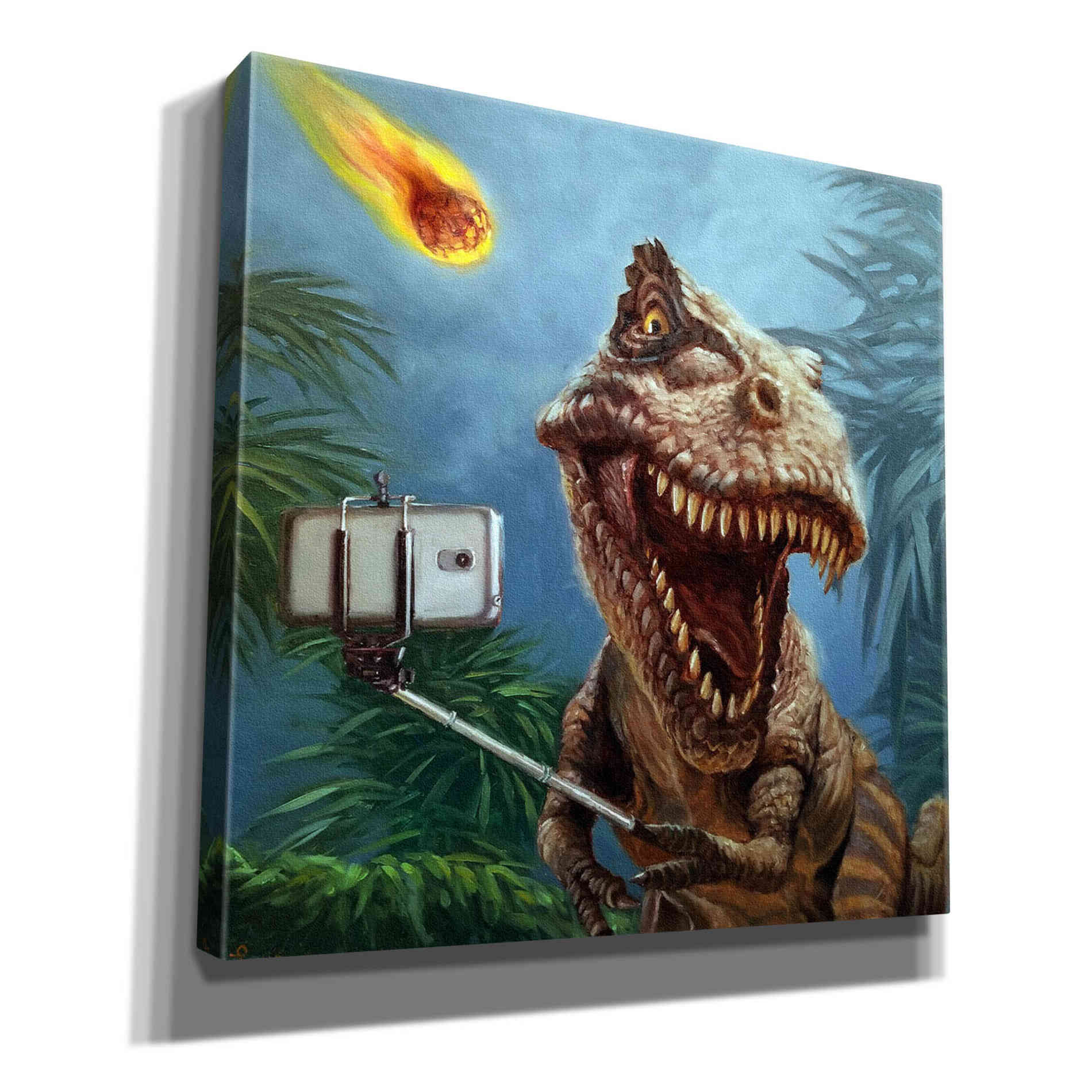 'Last Selfie' by Lucia Heffernan, Canvas Wall Art