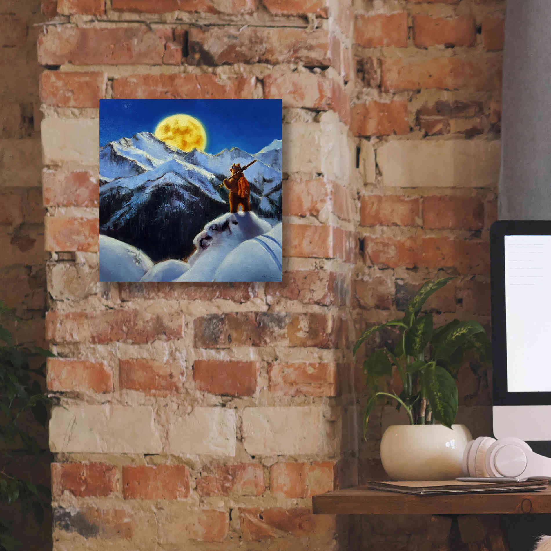 'Night Patrol 2' by Lucia Heffernan, Canvas Wall Art,12x12