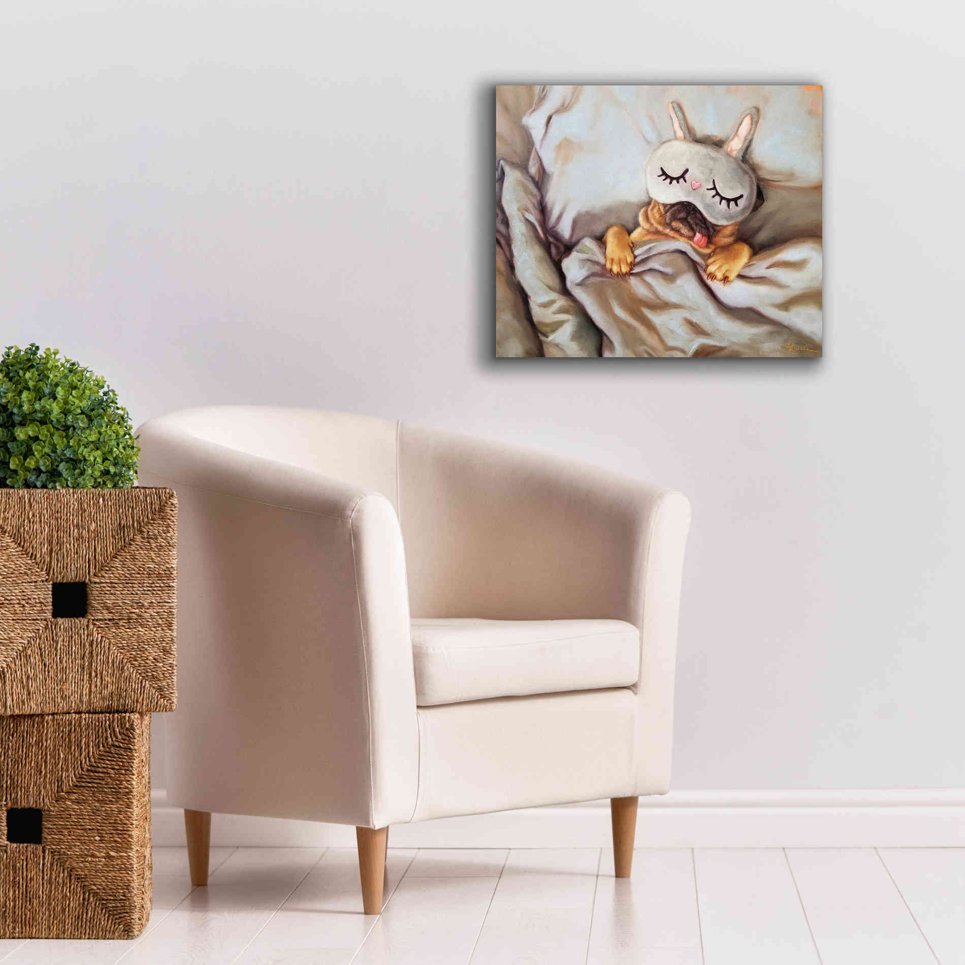 'Sleeping Beauty' by Lucia Heffernan, Canvas Wall Art,24x20