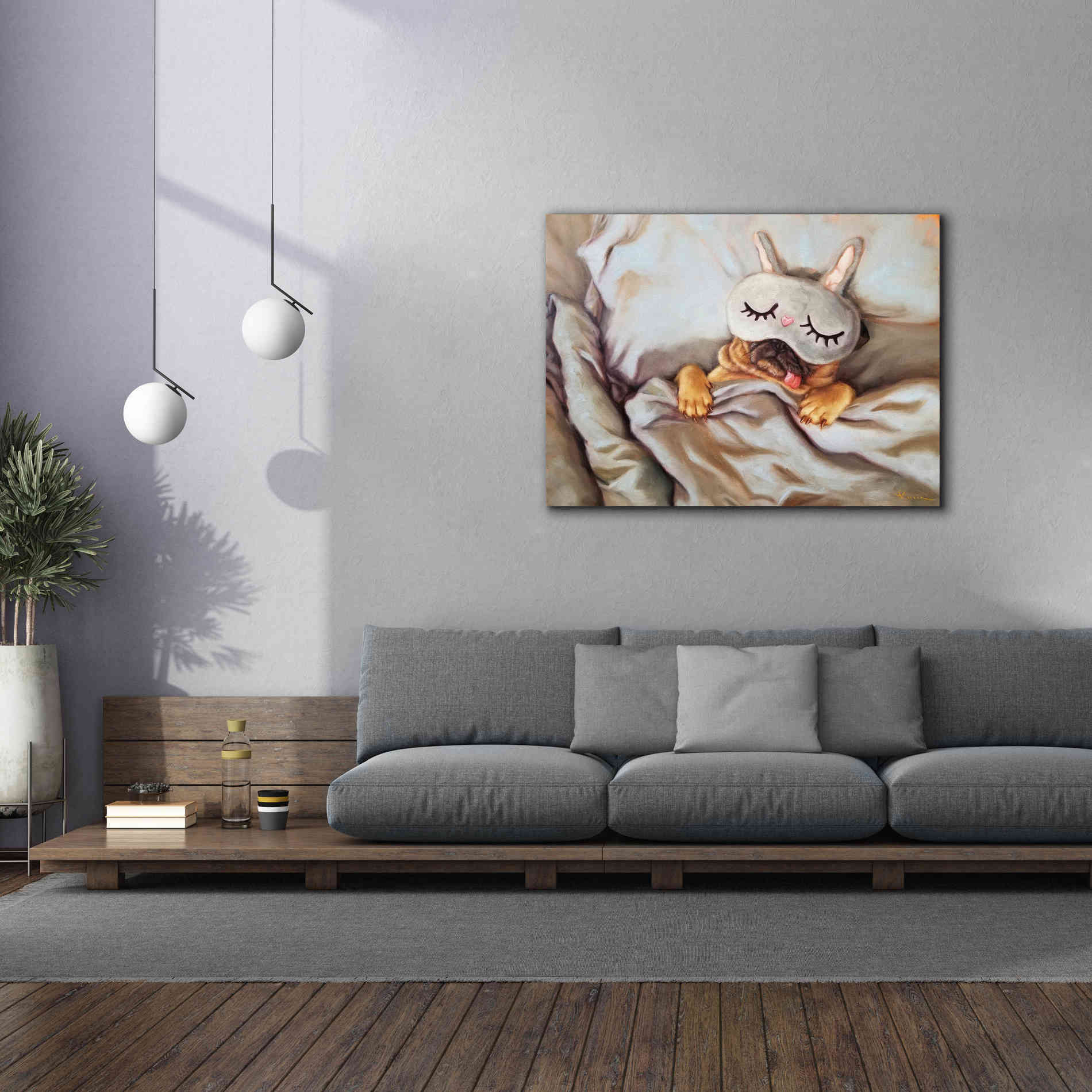 'Sleeping Beauty' by Lucia Heffernan, Canvas Wall Art,54x40