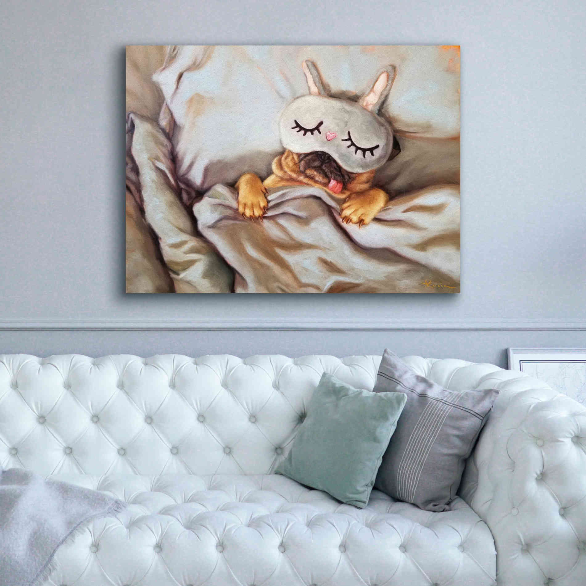 'Sleeping Beauty' by Lucia Heffernan, Canvas Wall Art,54x40