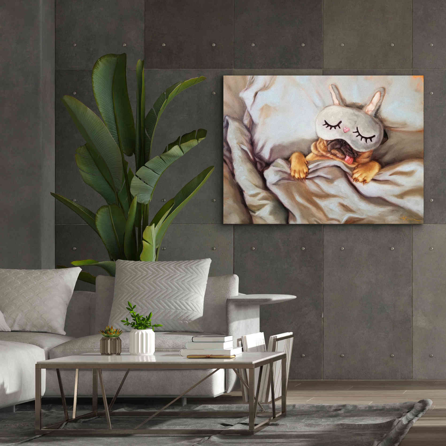 'Sleeping Beauty' by Lucia Heffernan, Canvas Wall Art,54x40