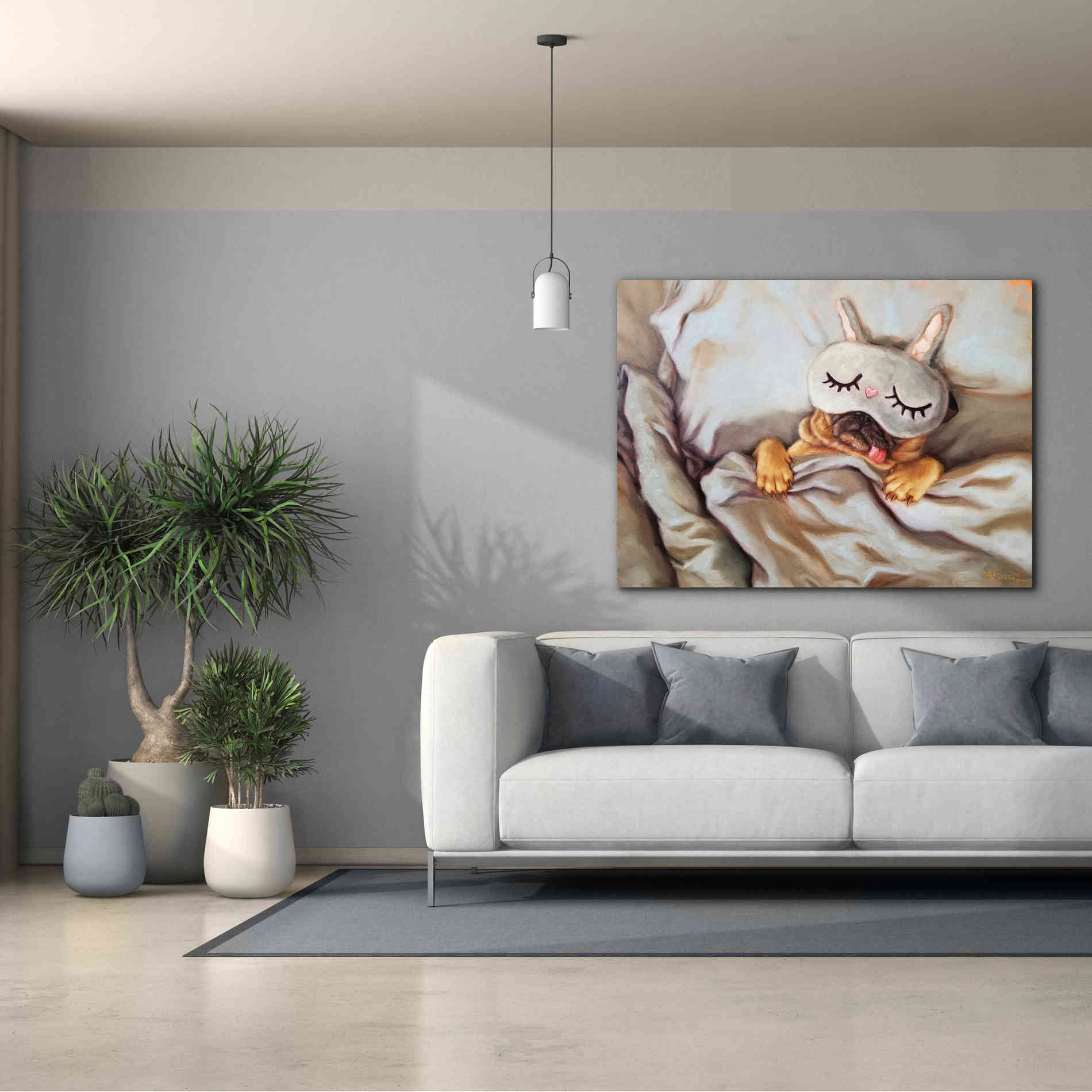 'Sleeping Beauty' by Lucia Heffernan, Canvas Wall Art,54x40