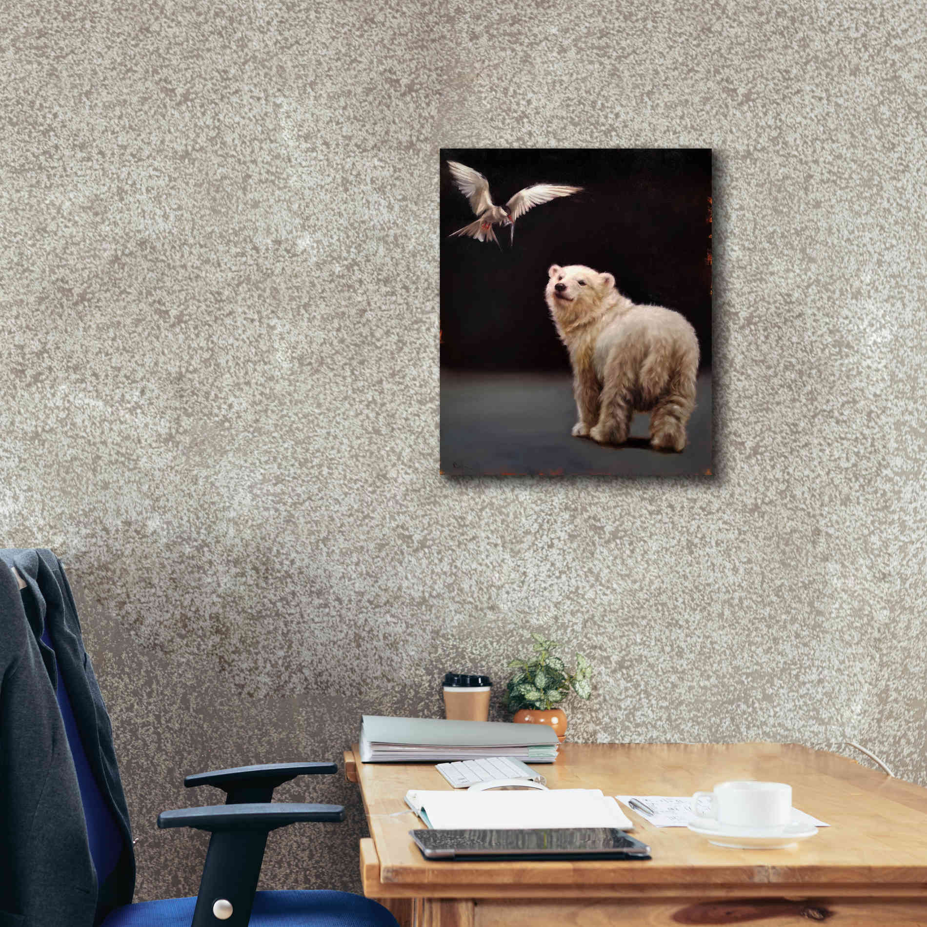 'Making Friends' by Lucia Heffernan, Canvas Wall Art,20x24