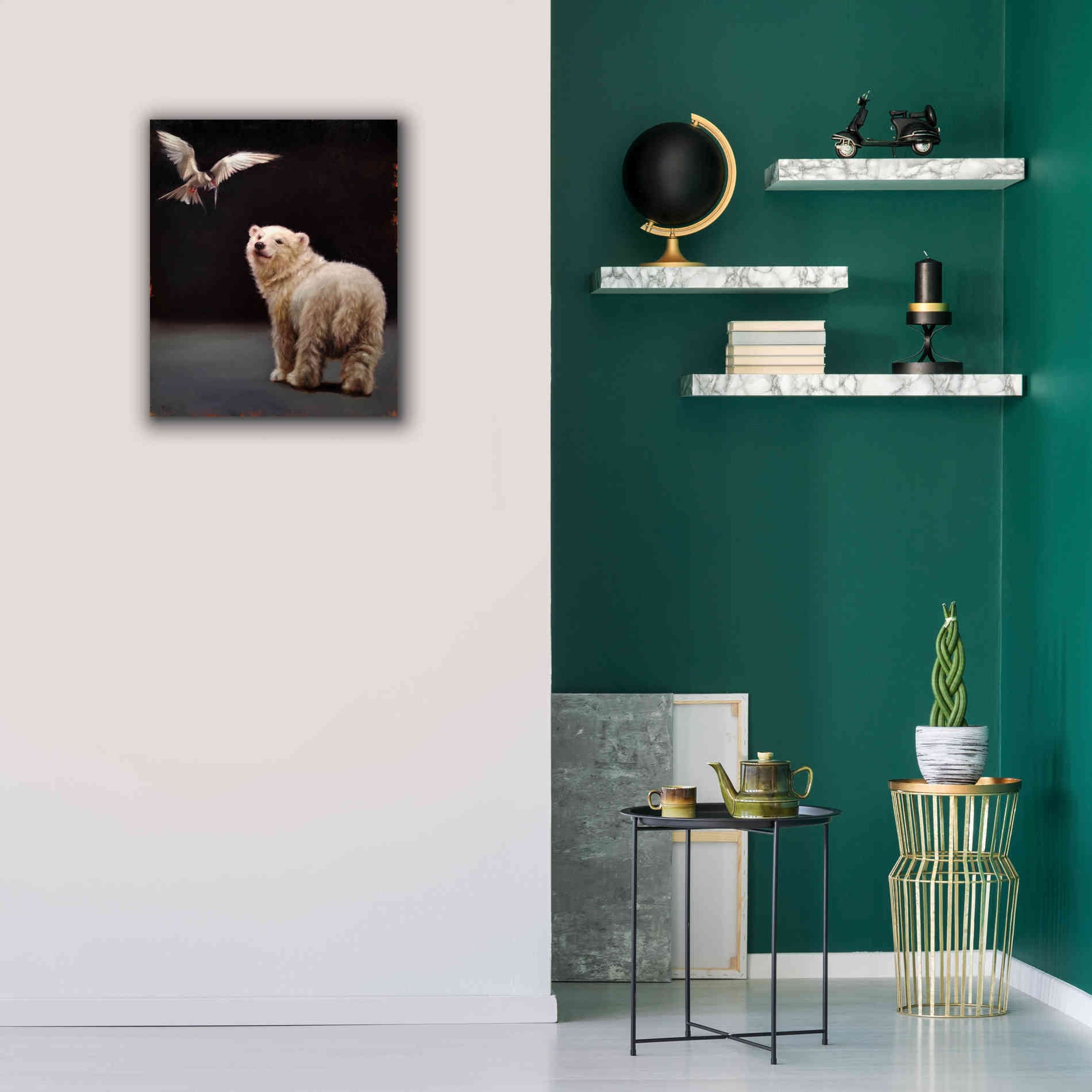 'Making Friends' by Lucia Heffernan, Canvas Wall Art,20x24