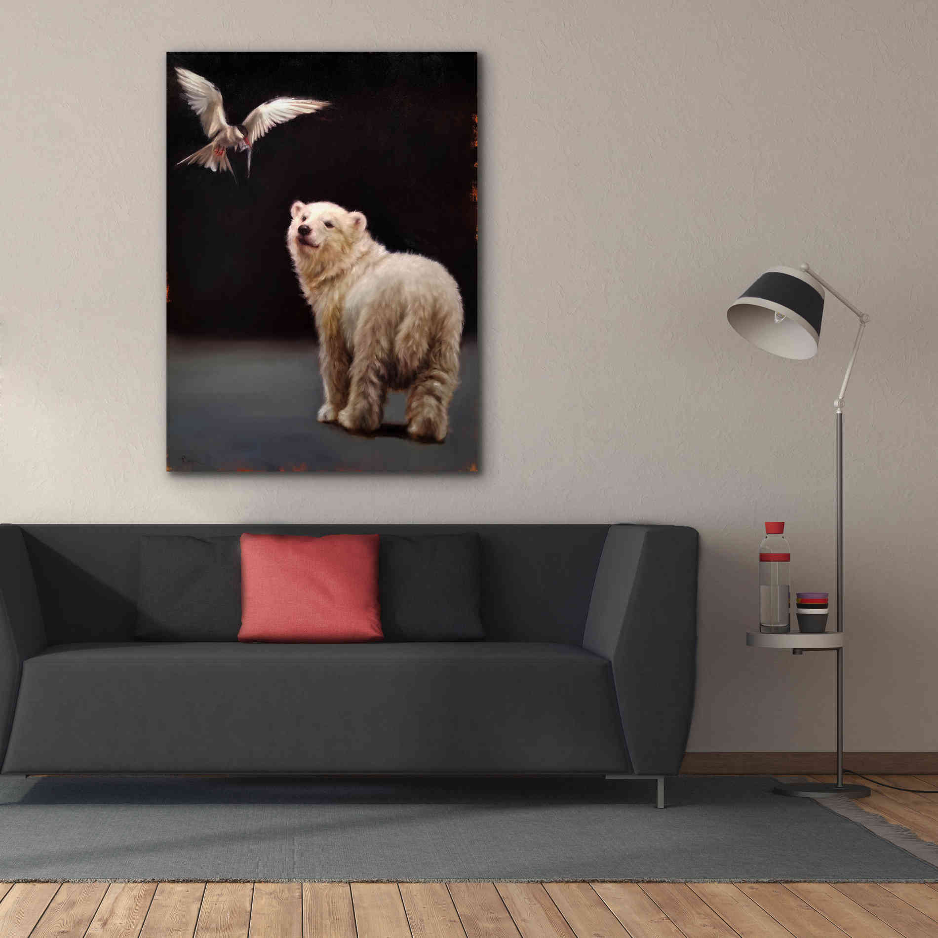 'Making Friends' by Lucia Heffernan, Canvas Wall Art,40x54