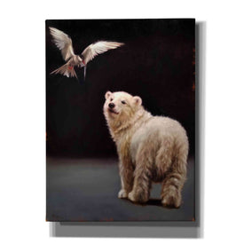 'Making Friends' by Lucia Heffernan, Canvas Wall Art