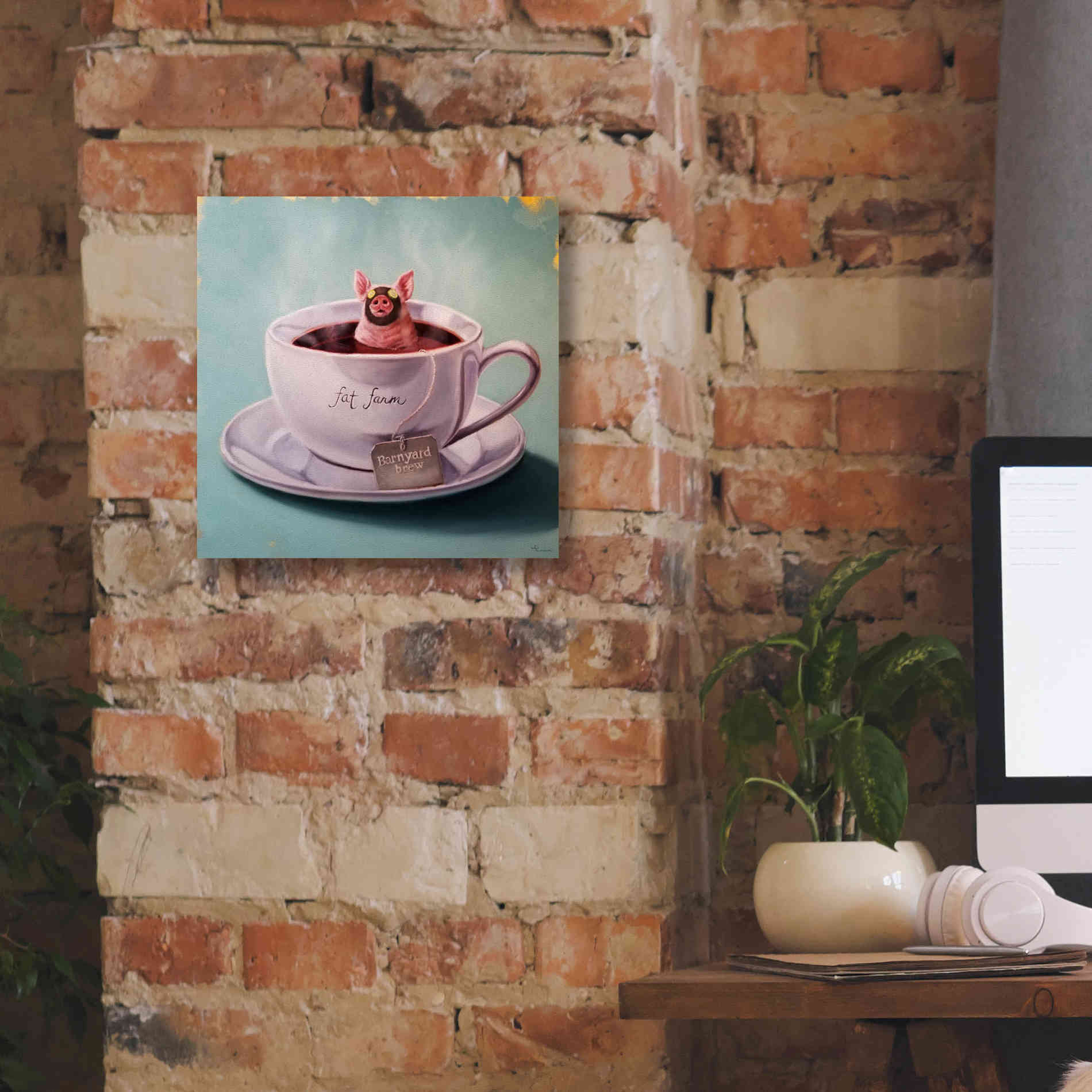 'Herbal Detox' by Lucia Heffernan, Canvas Wall Art,12x12