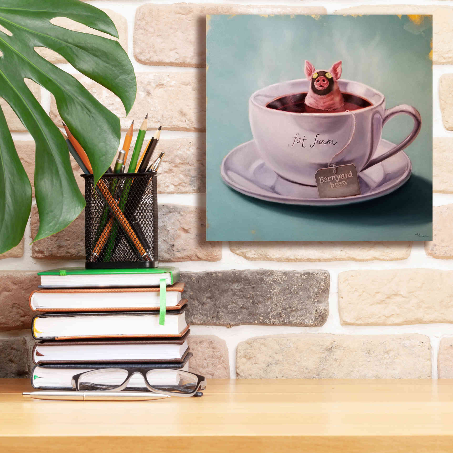 'Herbal Detox' by Lucia Heffernan, Canvas Wall Art,12x12