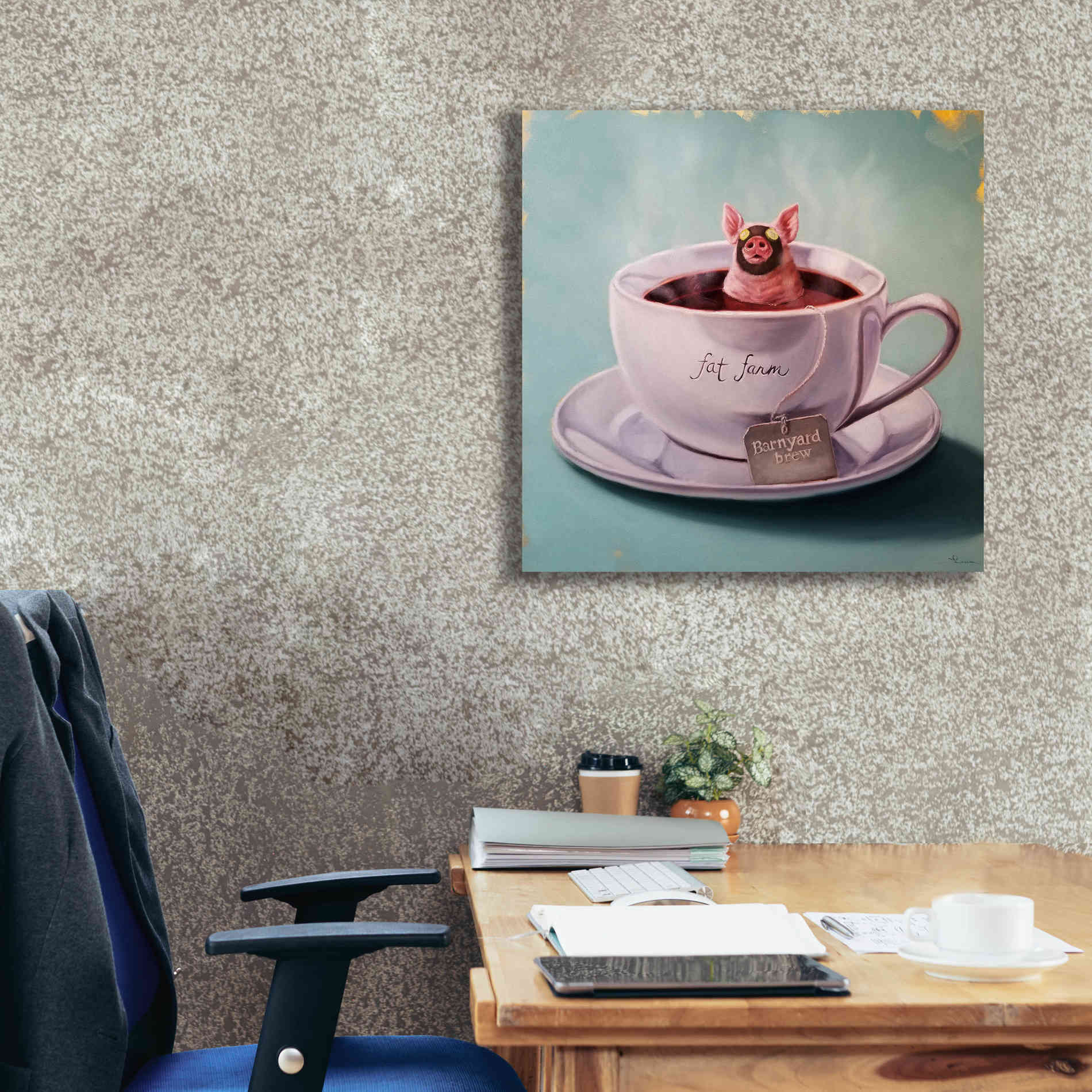 'Herbal Detox' by Lucia Heffernan, Canvas Wall Art,26x26