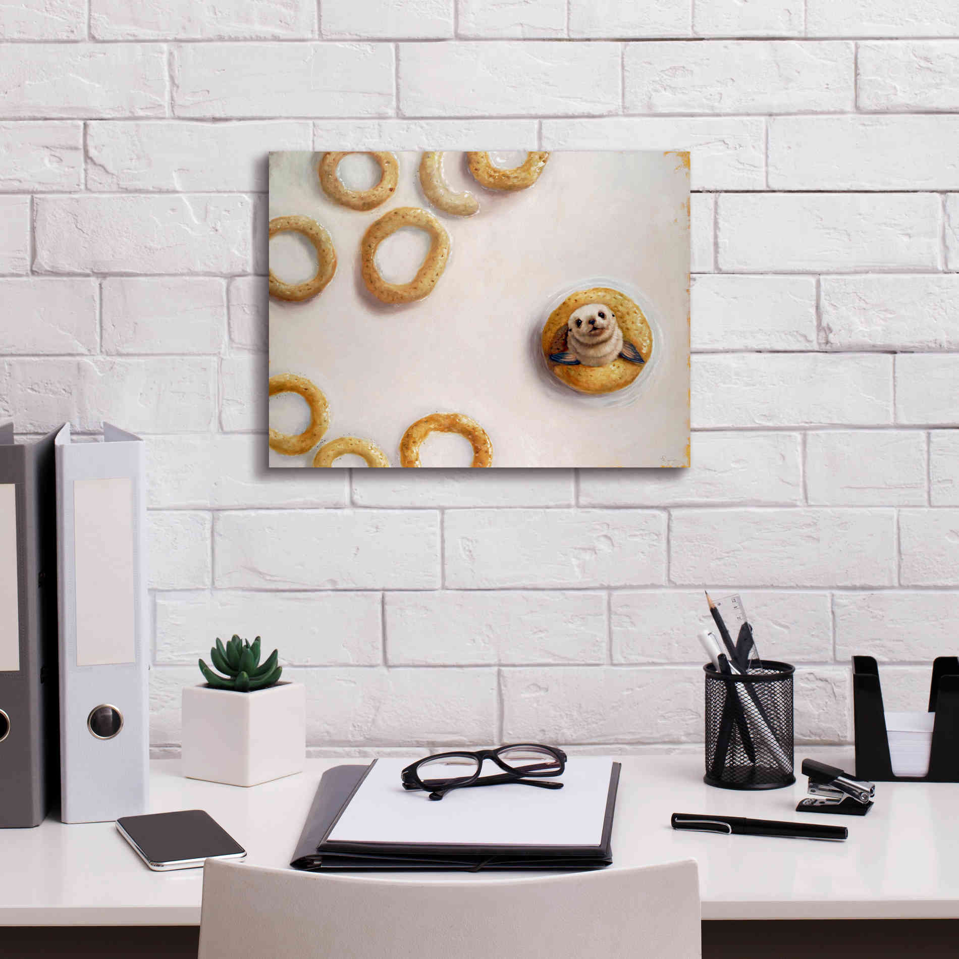 'Sealrio' by Lucia Heffernan, Canvas Wall Art,16x12