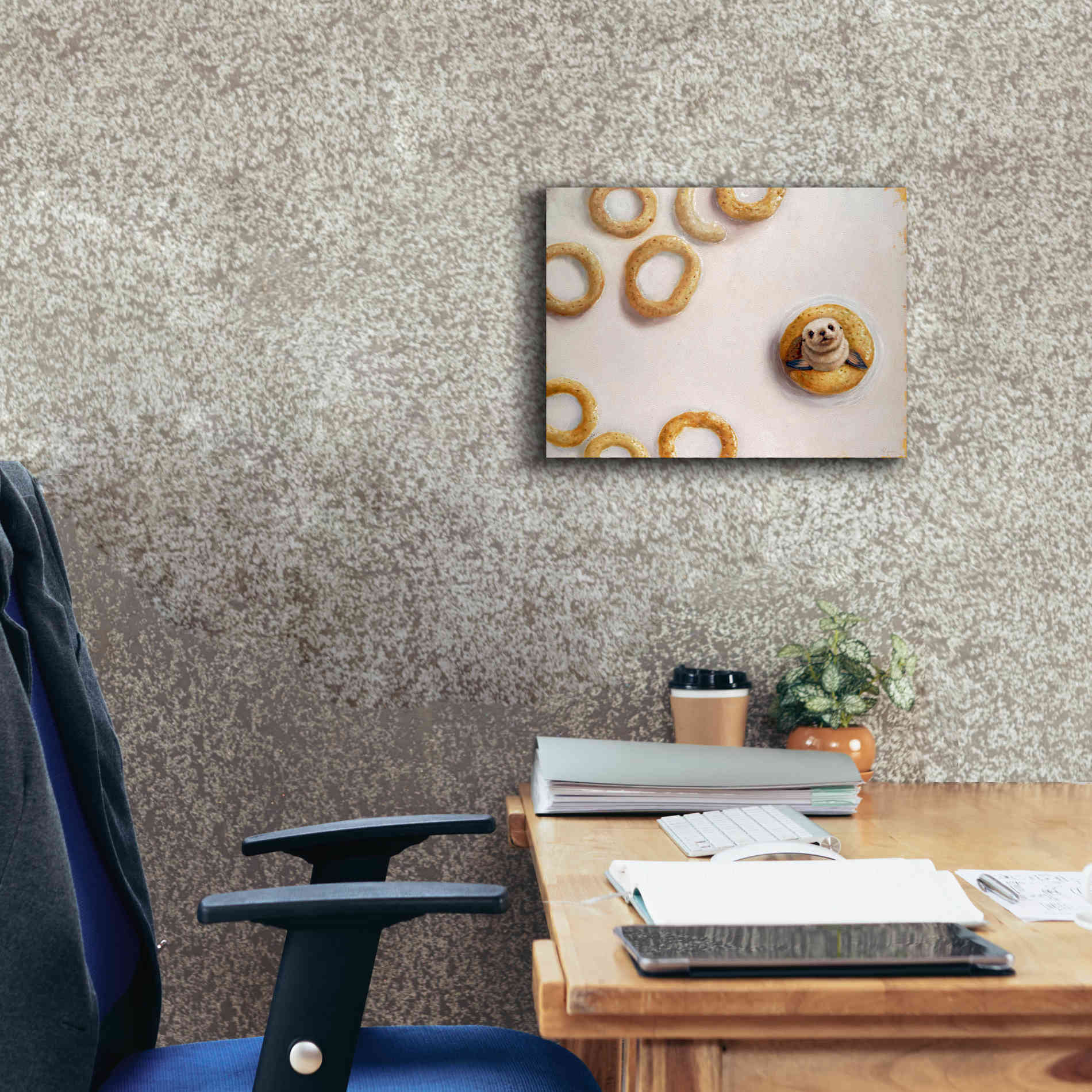 'Sealrio' by Lucia Heffernan, Canvas Wall Art,16x12