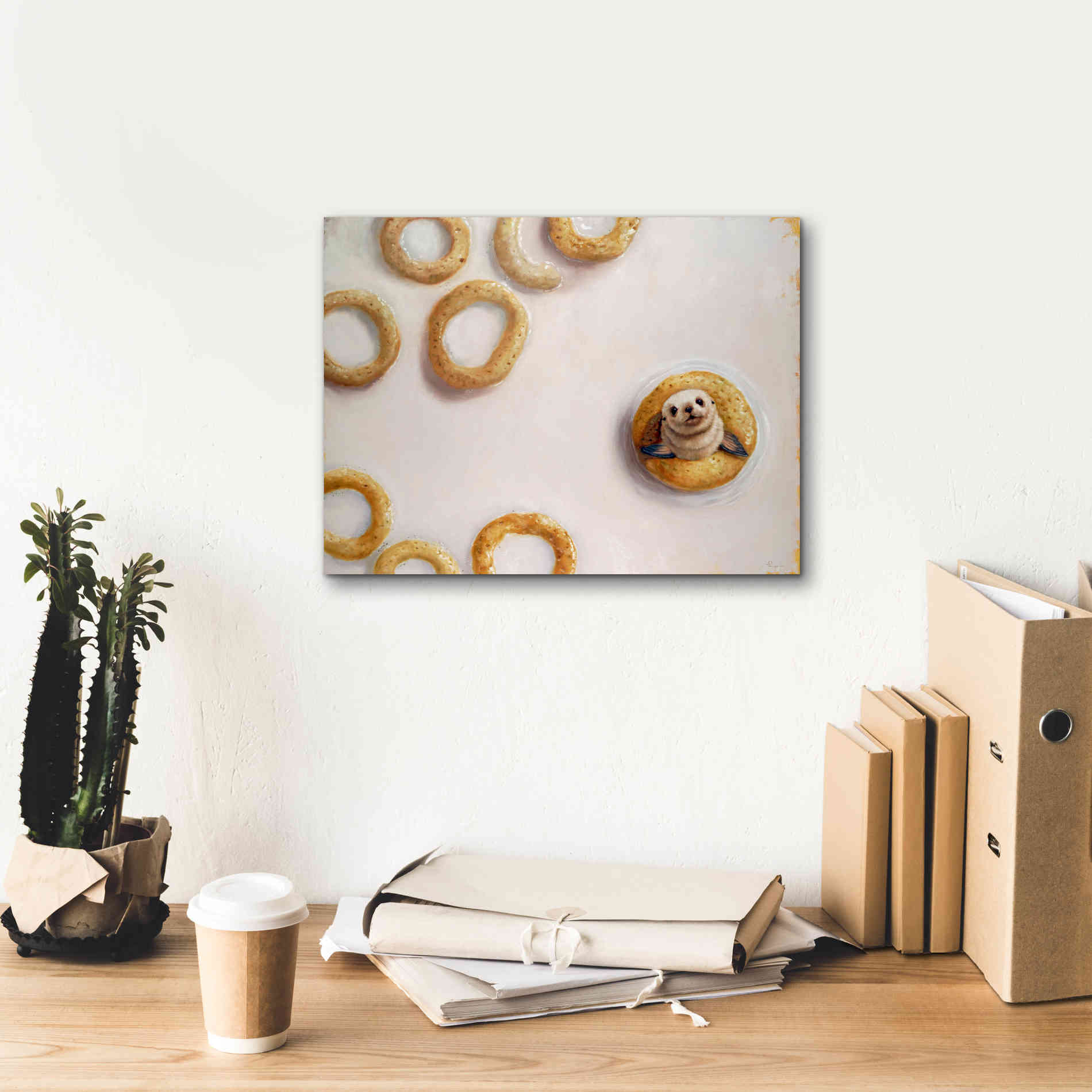 'Sealrio' by Lucia Heffernan, Canvas Wall Art,16x12