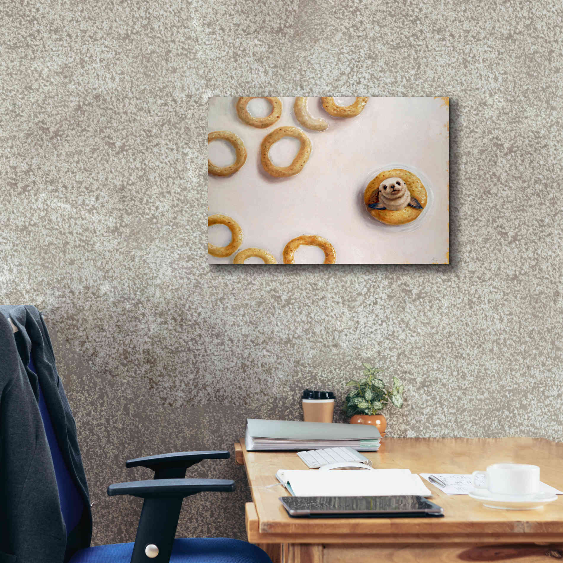 'Sealrio' by Lucia Heffernan, Canvas Wall Art,26x18