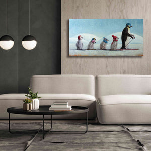 'Ski School' by Lucia Heffernan, Canvas Wall Art,60x30