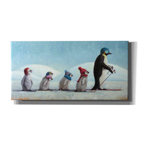 Image of 'Ski School' by Lucia Heffernan, Canvas Wall Art