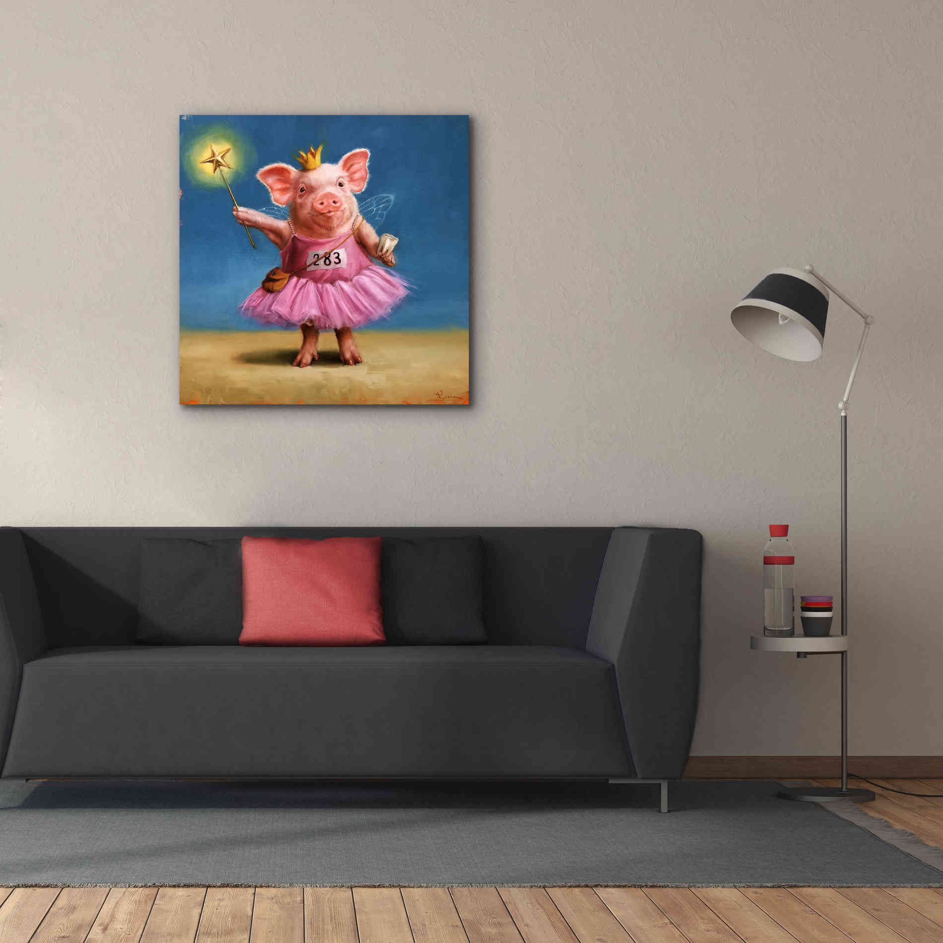'Tooth Fairy' by Lucia Heffernan, Canvas Wall Art,37x37
