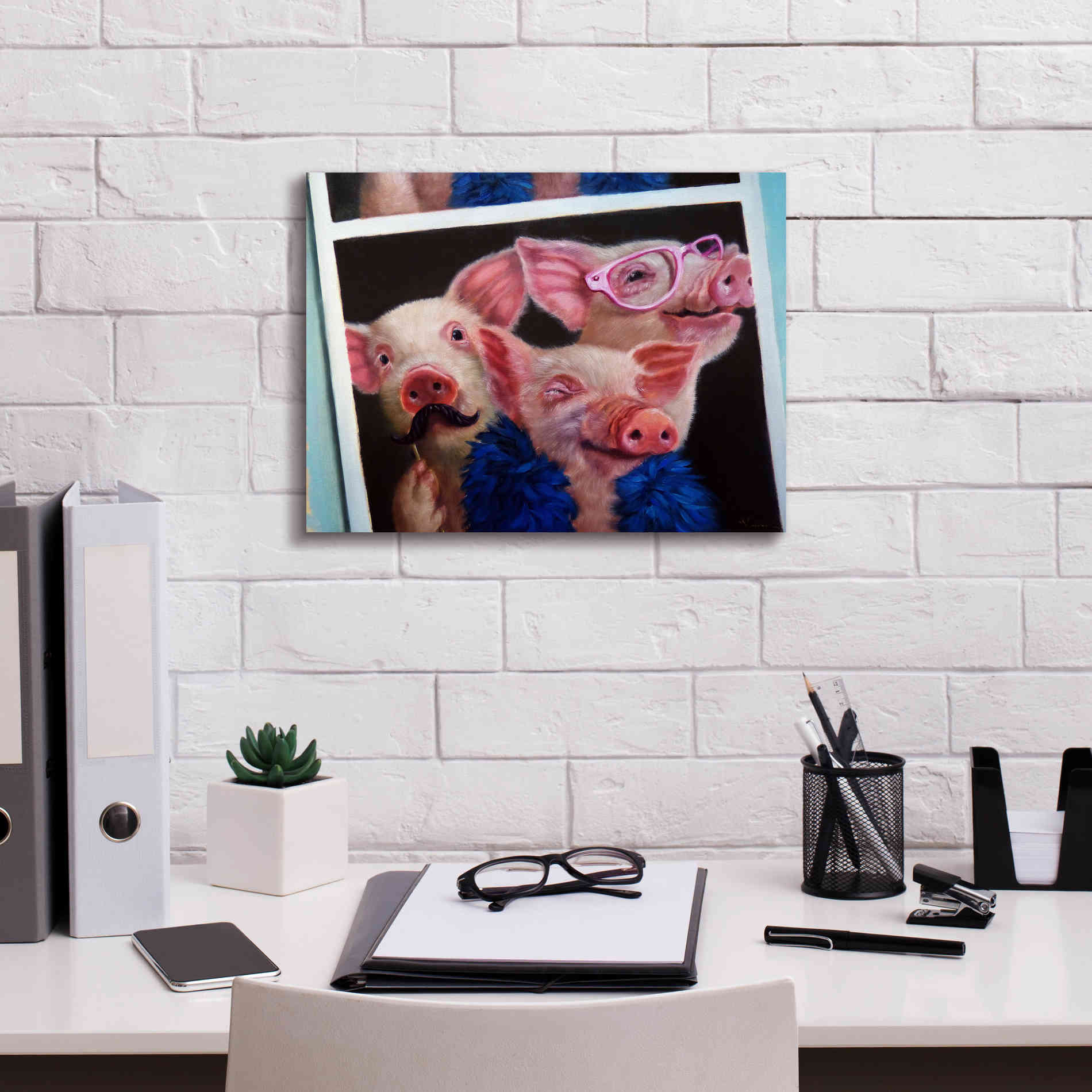 'Photoshoot' by Lucia Heffernan, Canvas Wall Art,16x12