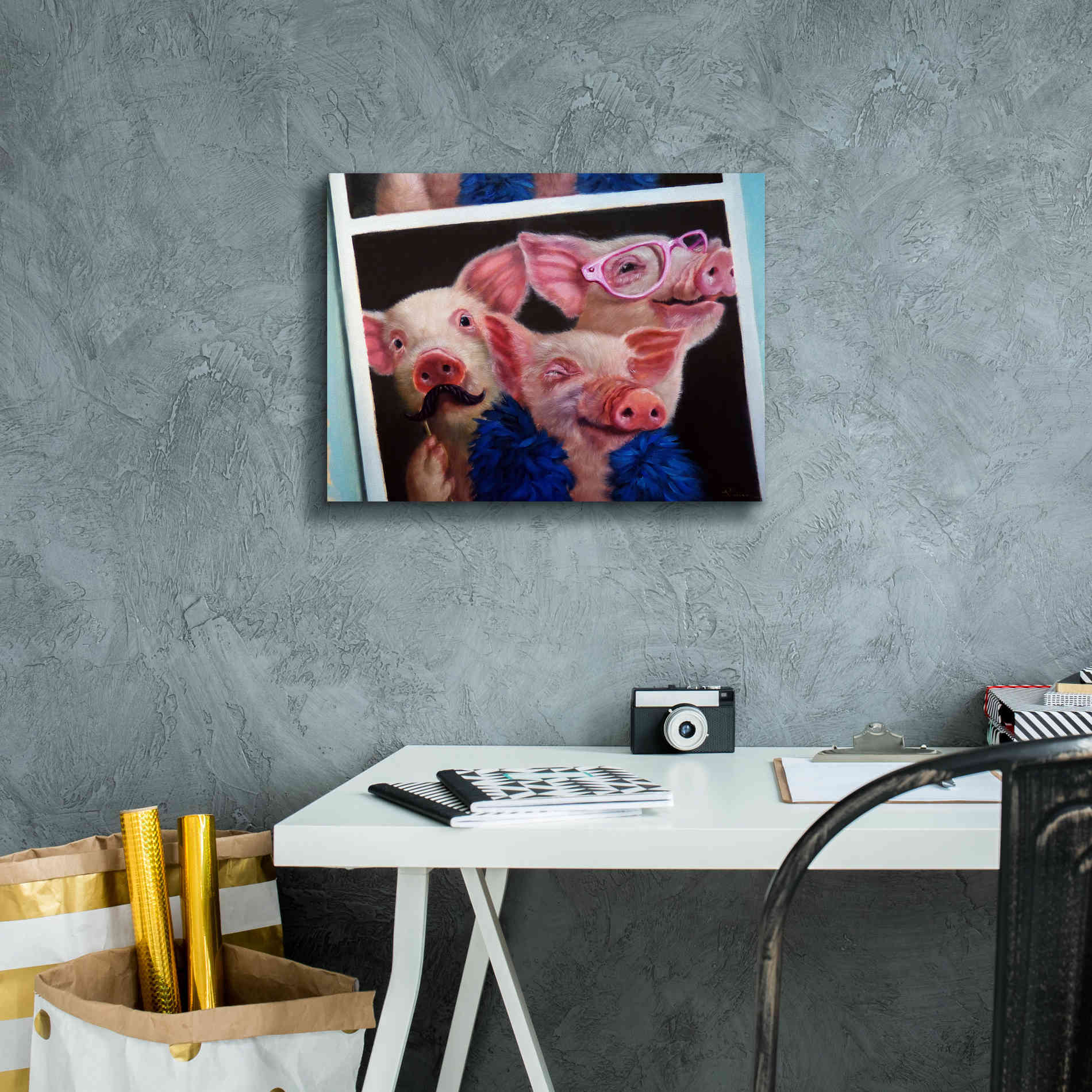 'Photoshoot' by Lucia Heffernan, Canvas Wall Art,16x12