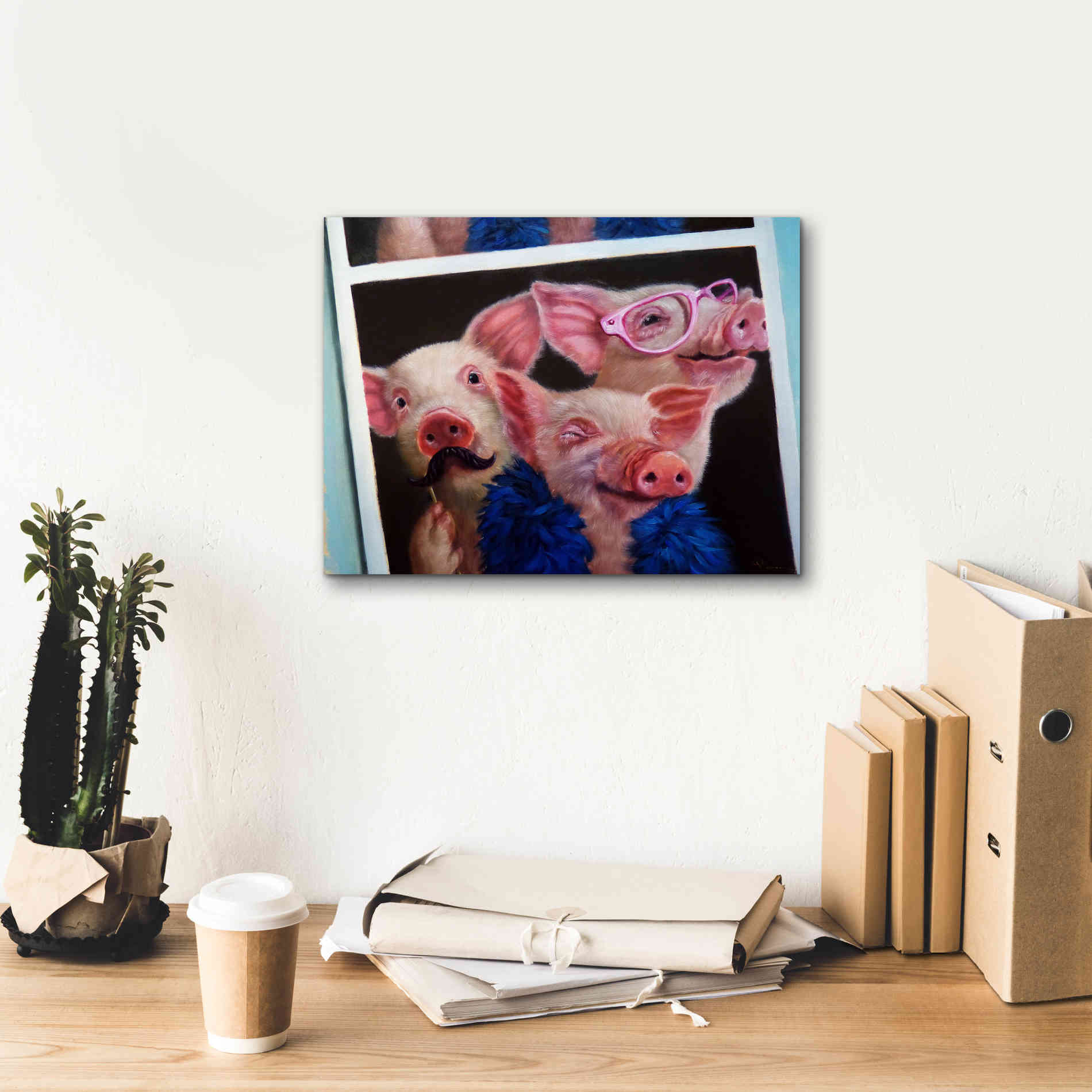 'Photoshoot' by Lucia Heffernan, Canvas Wall Art,16x12