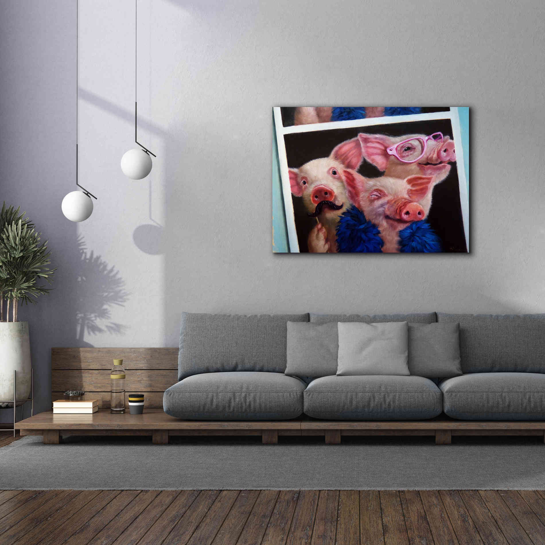 'Photoshoot' by Lucia Heffernan, Canvas Wall Art,54x40