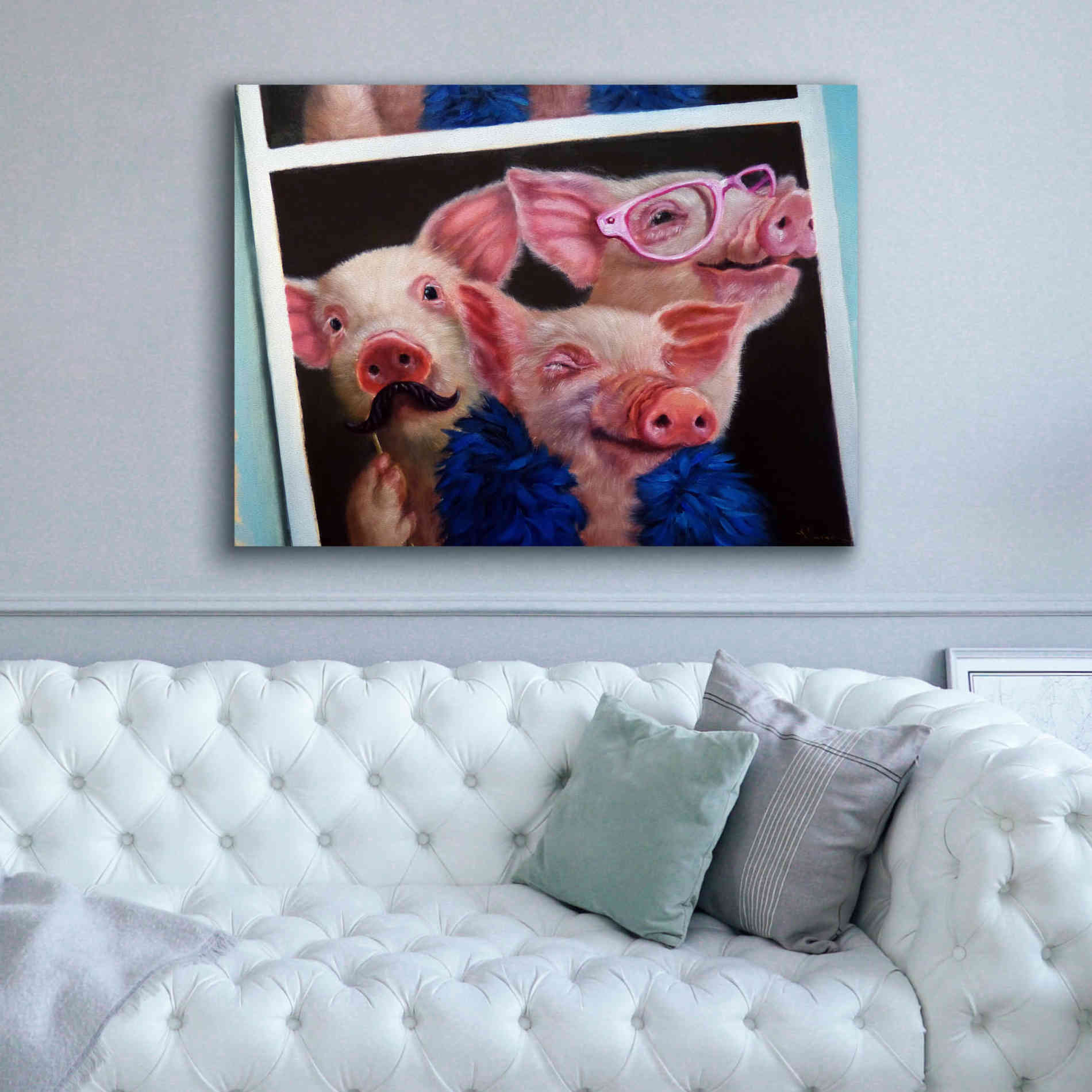 'Photoshoot' by Lucia Heffernan, Canvas Wall Art,54x40