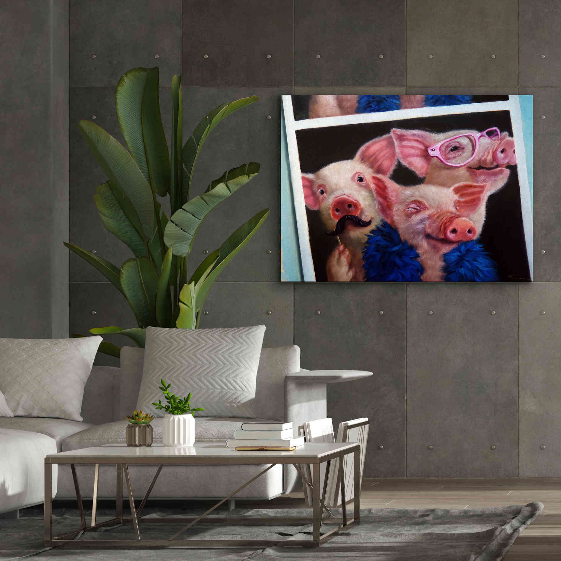 'Photoshoot' by Lucia Heffernan, Canvas Wall Art,54x40