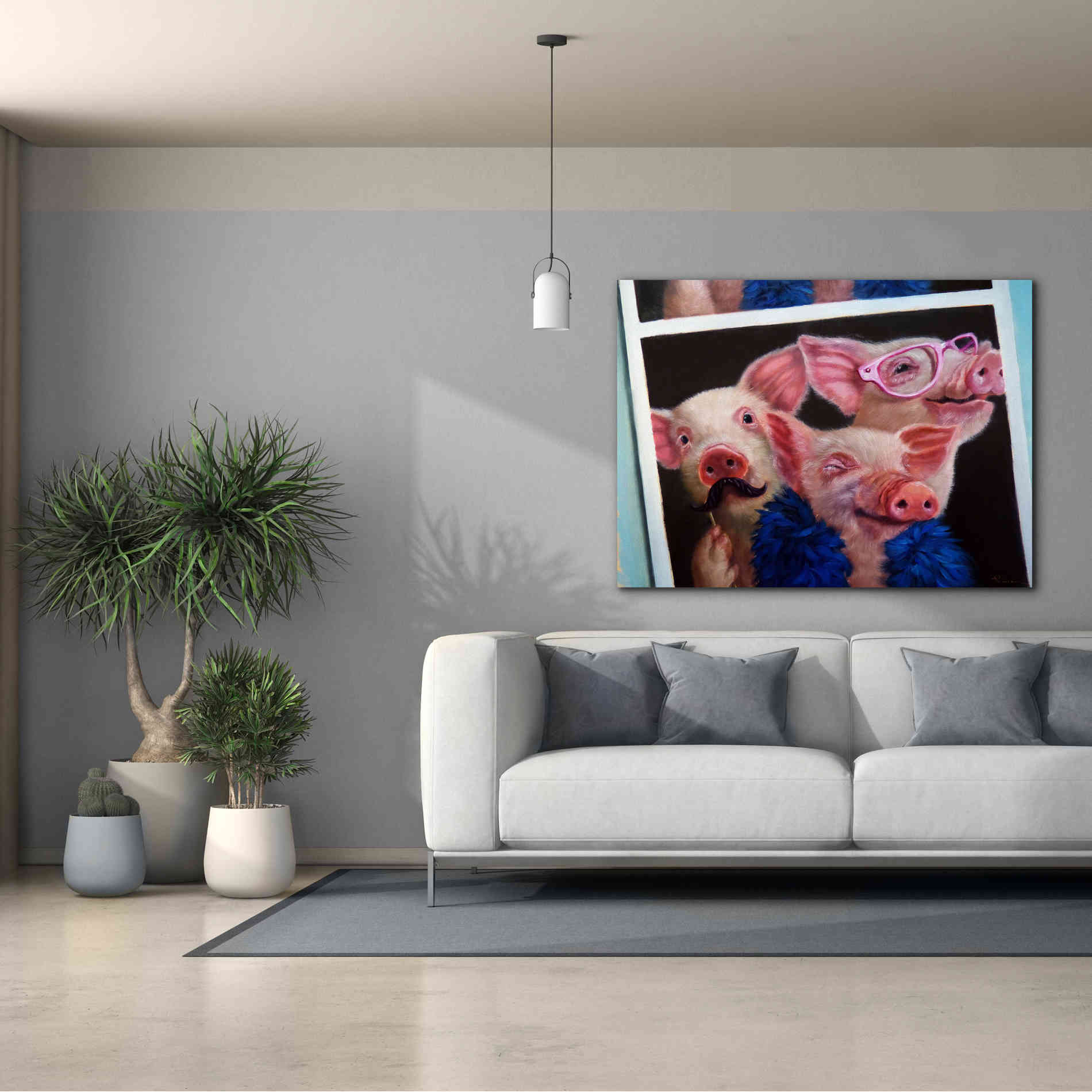 'Photoshoot' by Lucia Heffernan, Canvas Wall Art,54x40