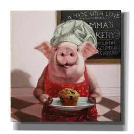 'Pinkies Bakery' by Lucia Heffernan, Canvas Wall Art