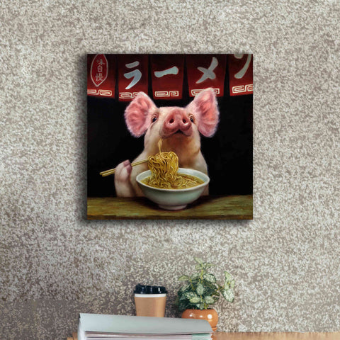 Image of 'Oodles of Noodles' by Lucia Heffernan, Canvas Wall Art,18x18