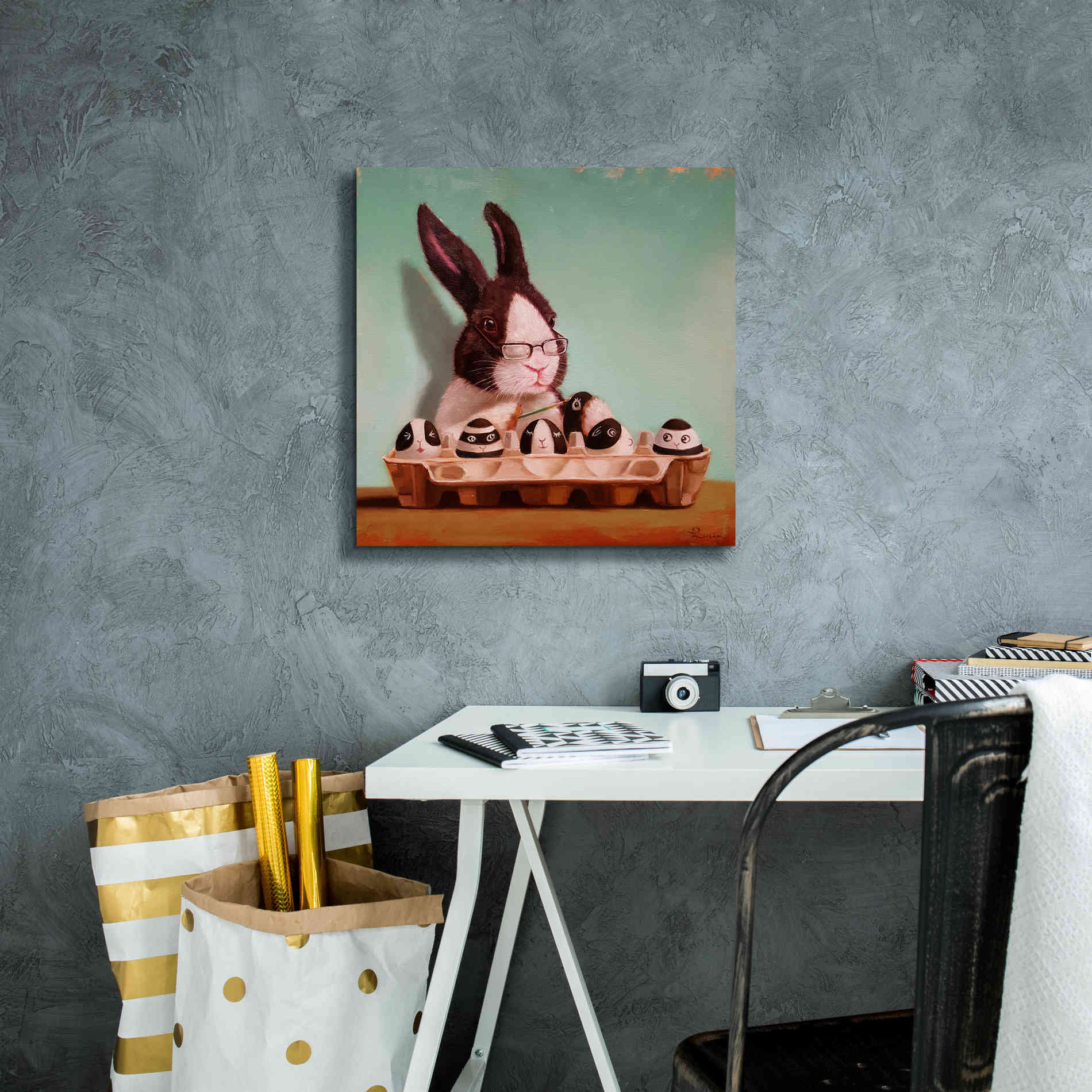 'Going Dutch' by Lucia Heffernan, Canvas Wall Art,18x18