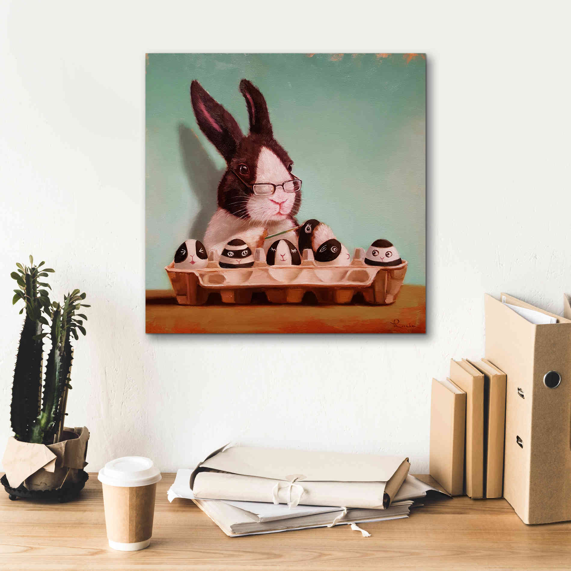 'Going Dutch' by Lucia Heffernan, Canvas Wall Art,18x18